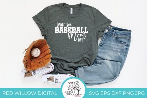 Livin That Baseball Mom Life Cut File Graphics and Crafts Review