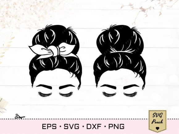 Messy Bun Svg Graphics and Crafts Review