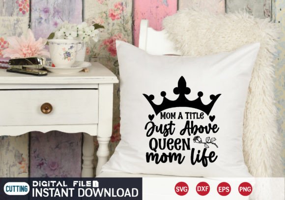 Mom Life: A Designer’s Review of the “Title Above Queen” Embroidery Design