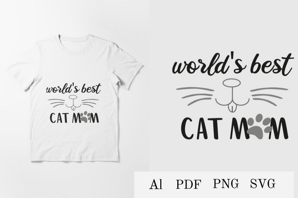 World s Best Cat Mom Graphics and Crafts Review