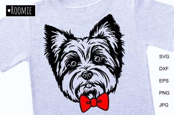 Yorkshire Terrier SVG, Yorkie Mom Graphics and Crafts